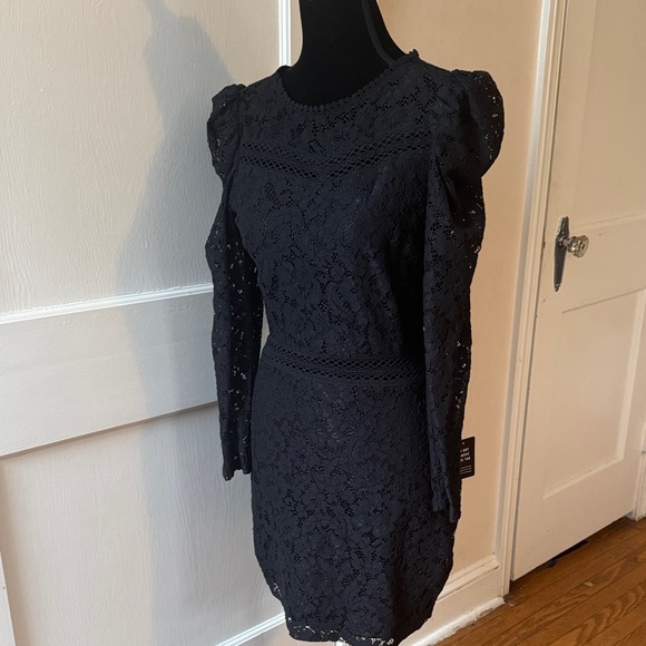 Express Women’s Black Lace Dress Size Small NWT - Picture 11 of 16